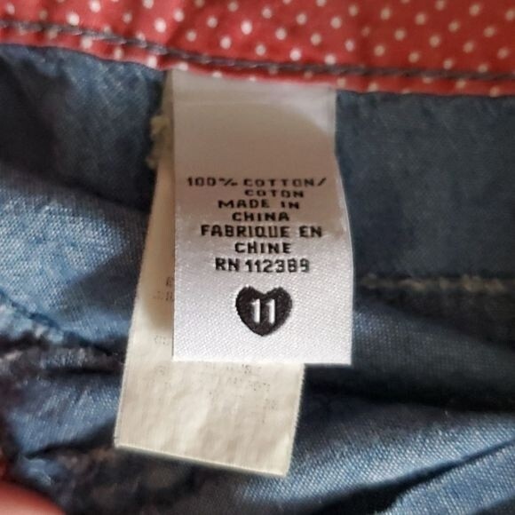 Vintage Strawberry skirt with pockets!  Juniors size 11 - Picture 7 of 7